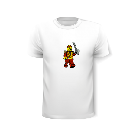 Rcube tee shirt-illustration original-Pirate lego-thomas voge